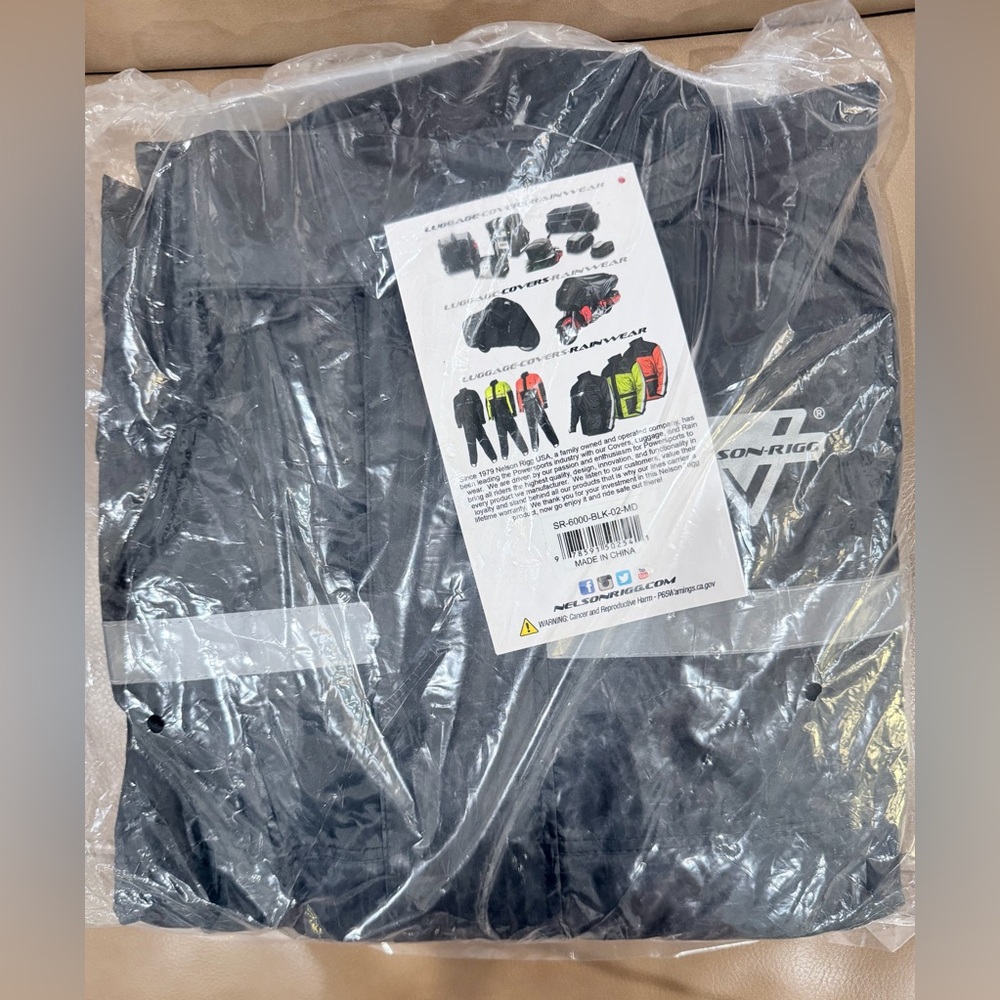 Nelson Rigg Stormrider Rain Suit; 100% Waterproof, Pants and Jacket Included